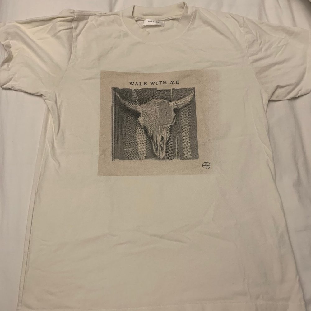 Anine Bing - Lili Walk With Me Tee - Medium
